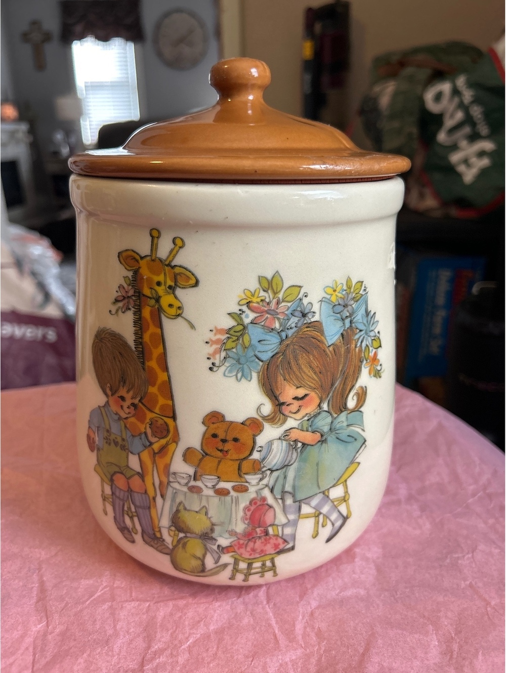 1970s McCoy tea party cookie jar